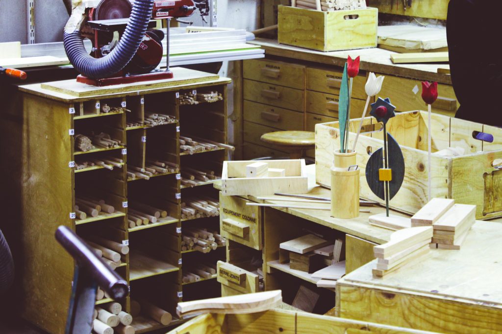 jouets en bois sauge