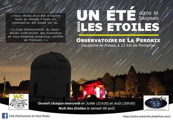 Soirée astronomie Doubs