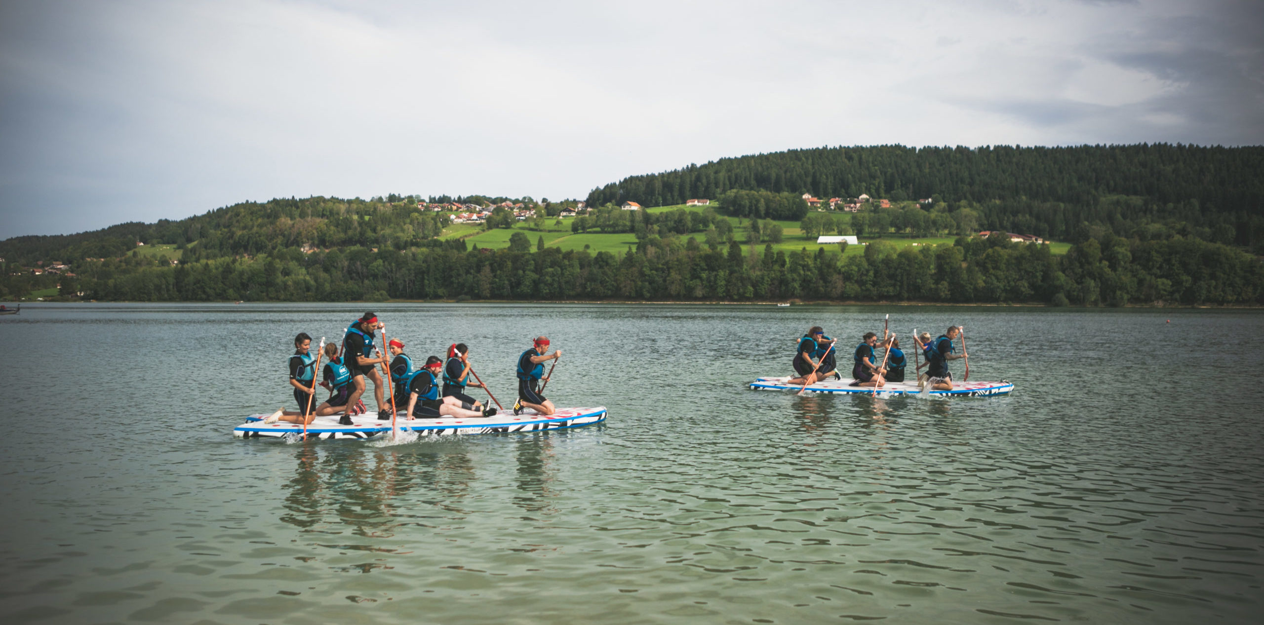 Team building nautique Jura